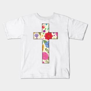 christian cross Kids T-Shirt